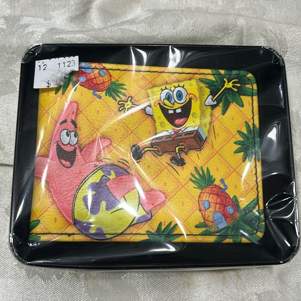 Sponge Bob SquarePants with case wallet